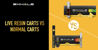 live resin carts vs normal carts